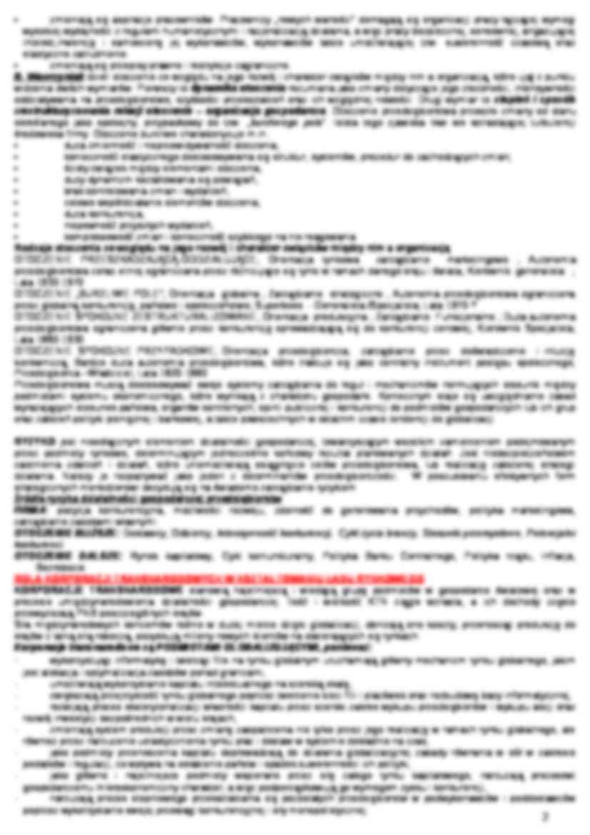 Proces kierowania przedsiębiorstwem  - strona 2