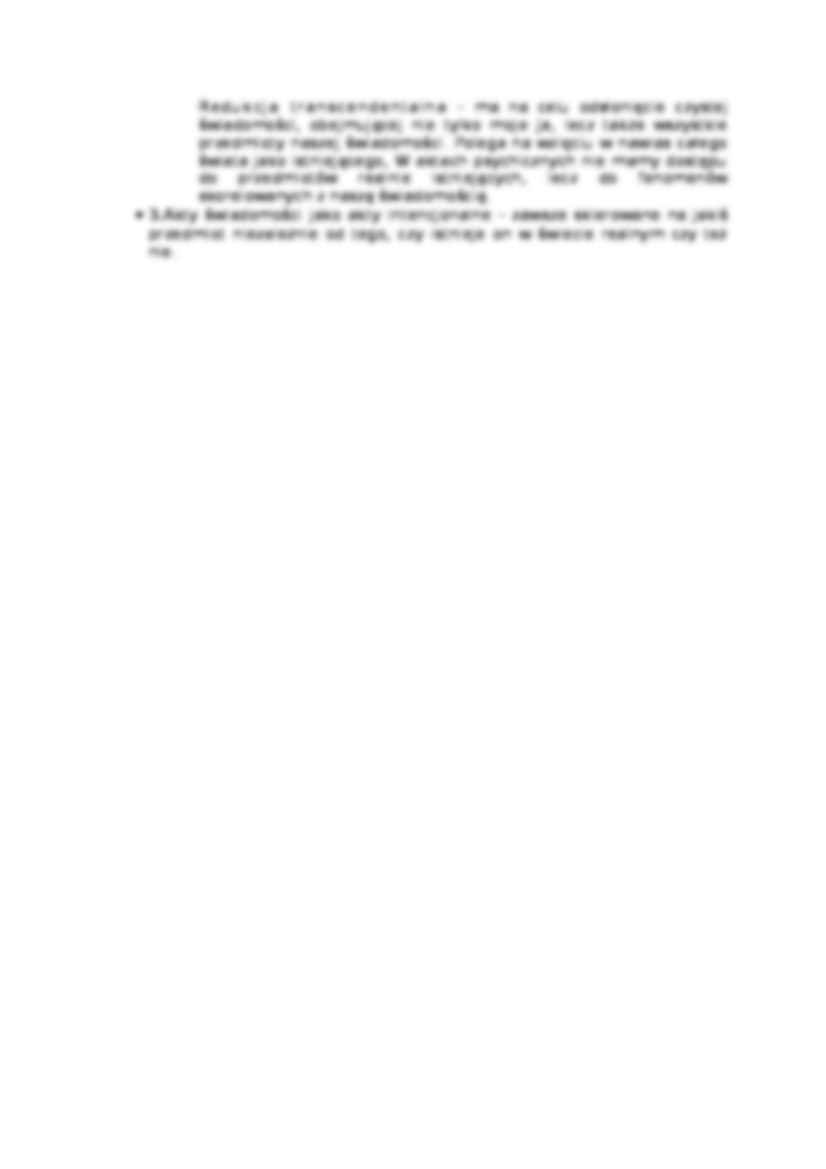  Fenomenologia jako filozofia pierwsza wg Edmunda Husserla - strona 3
