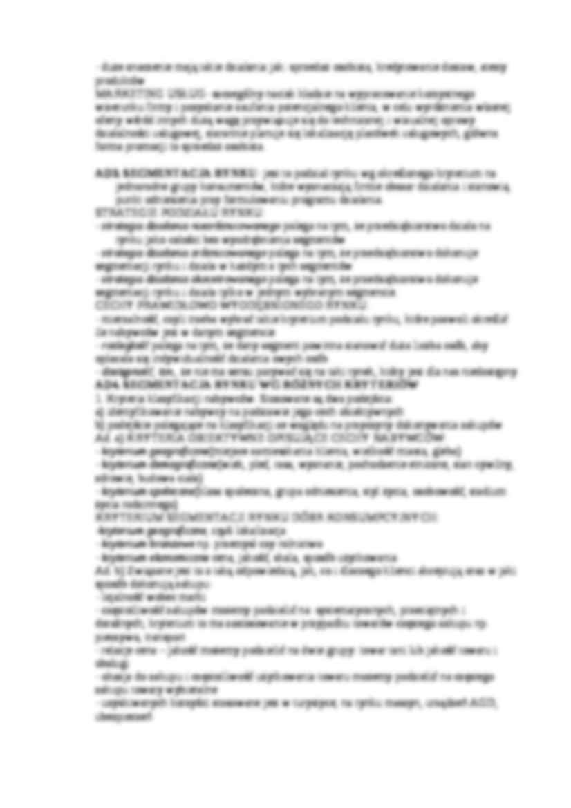 Marketing - zagadnienia - strona 2
