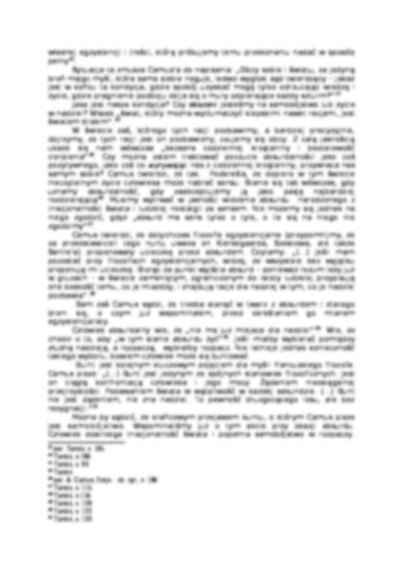Poglądy filozoficzne A. Camus'a - strona 3