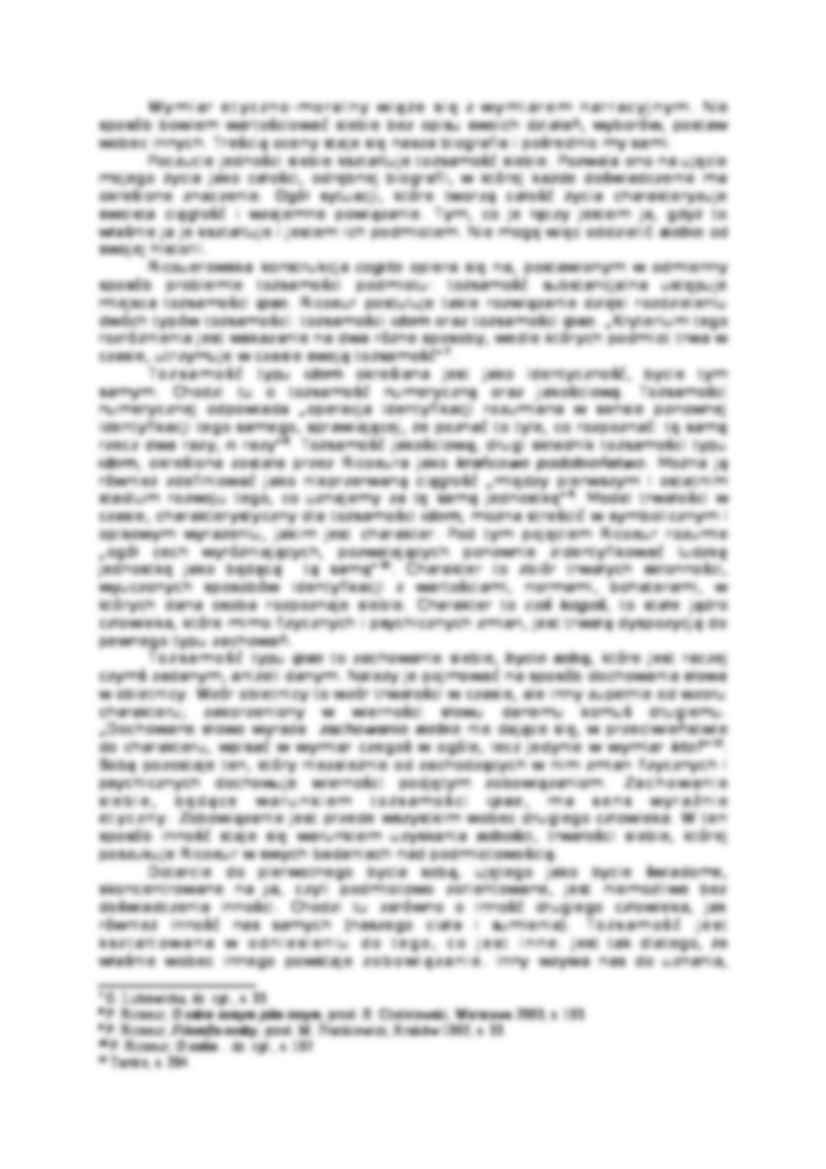 Hermeneutyka jaźni w ujęciu Paula Ricoeura - strona 2