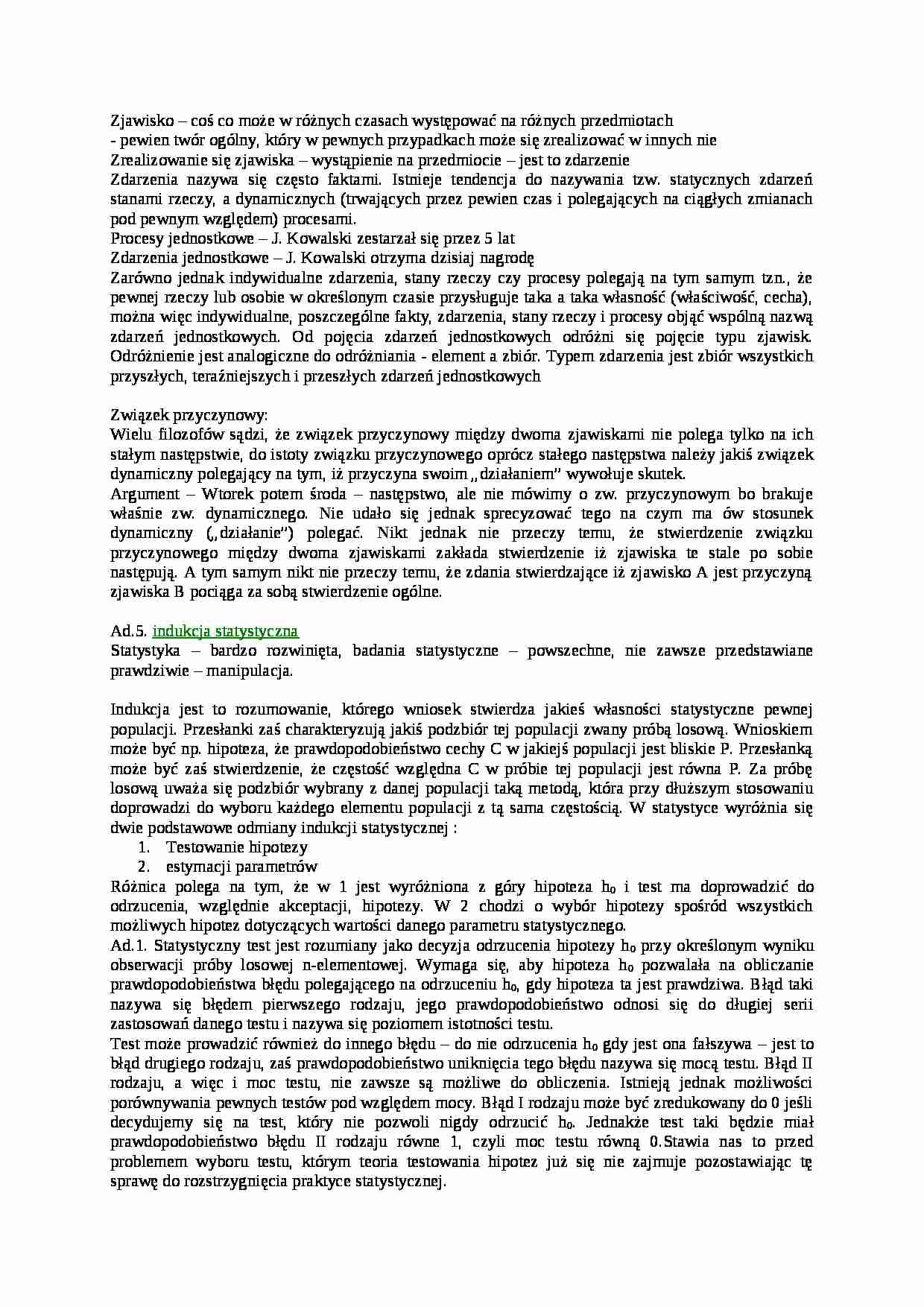 Definicja zjawiska - strona 1