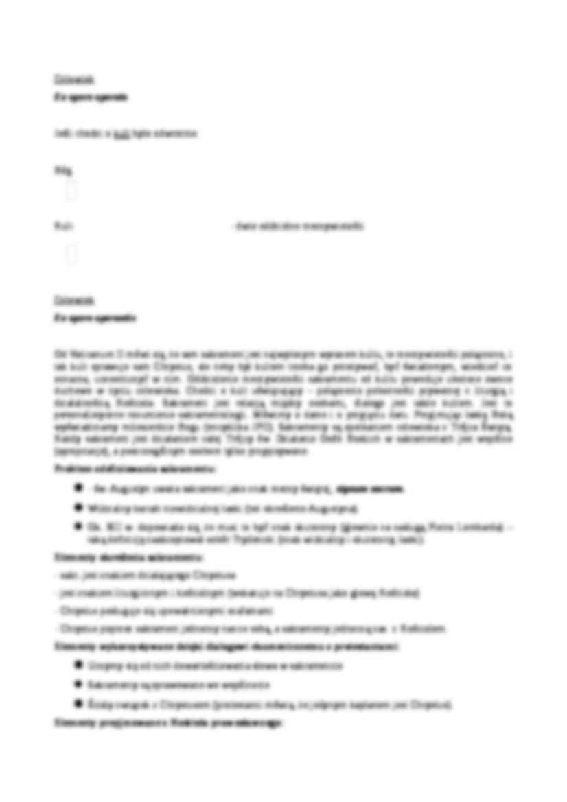 Sakramenty uobecnieniem zbawczych misteriów Chrystusa - strona 2