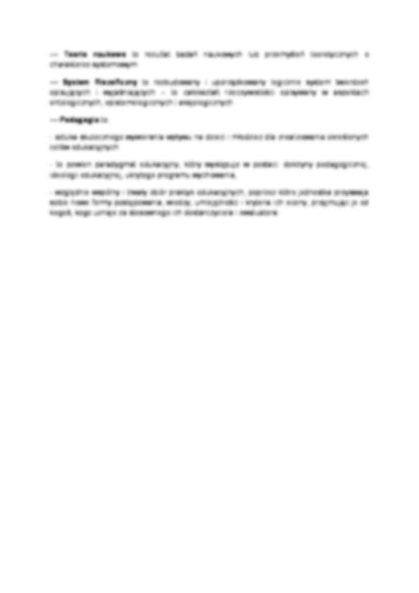 Edukacja - definicje  - strona 3