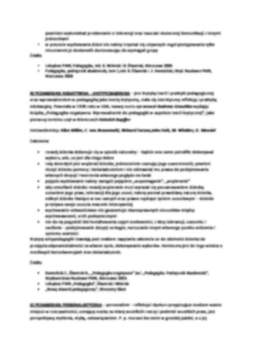 Kierunki i nurty pedagogiki - strona 3