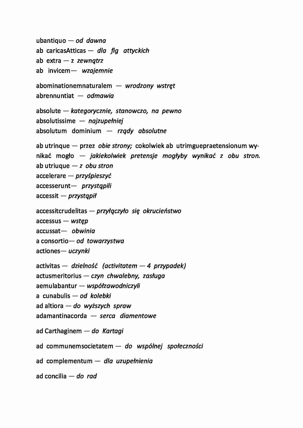 Słownik A-B - strona 1
