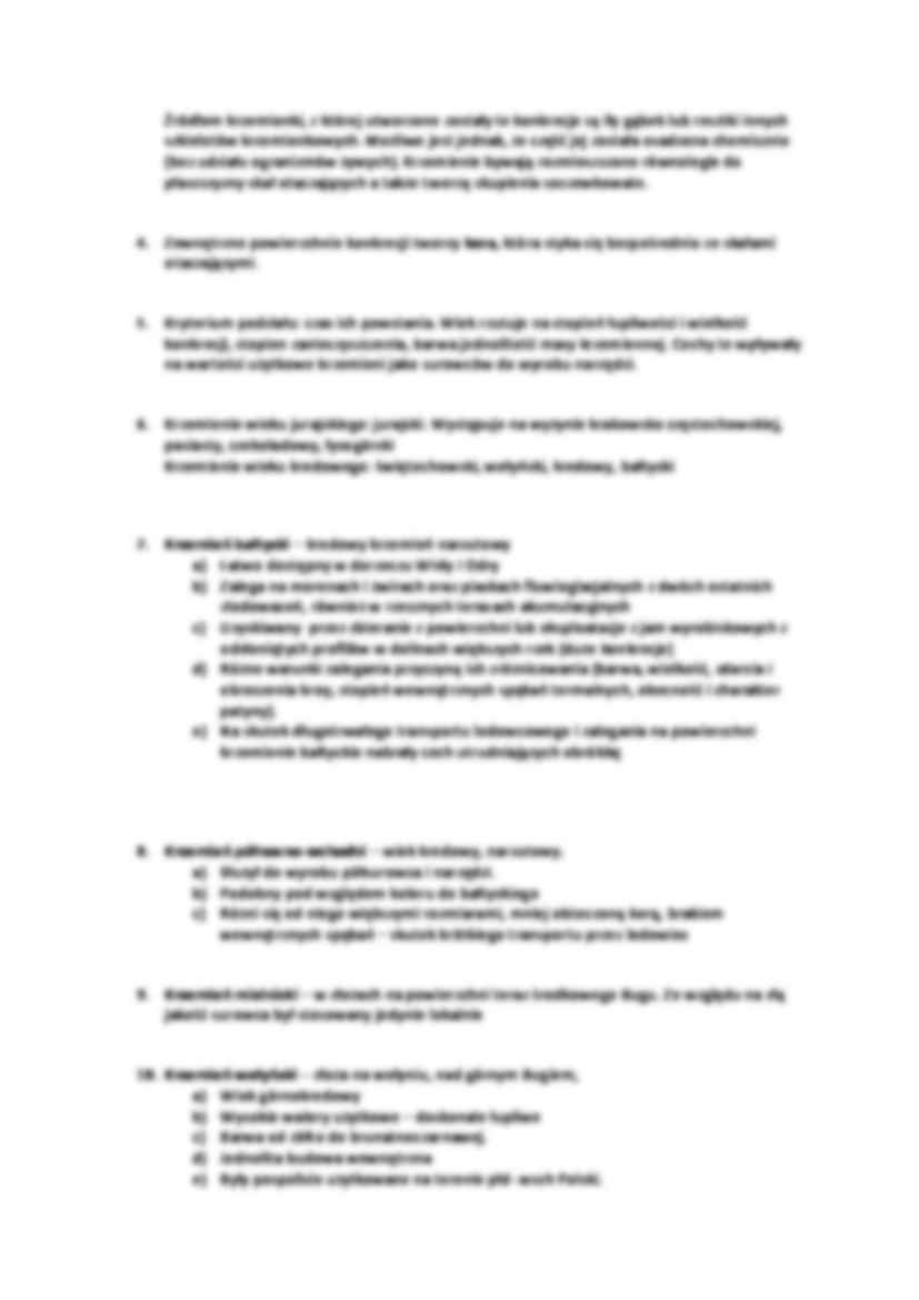 Krzemienie - opis i podział  - strona 2