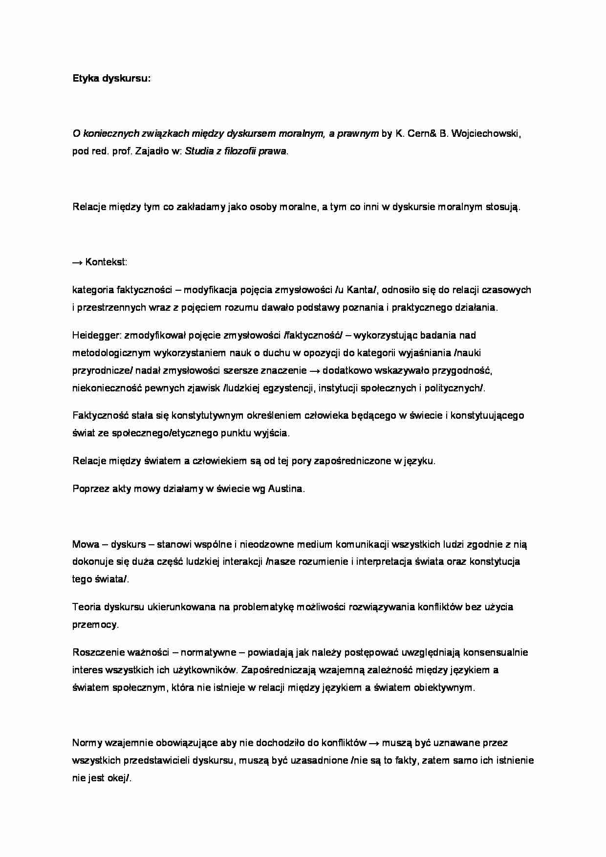 Etyka dyskursu - strona 1