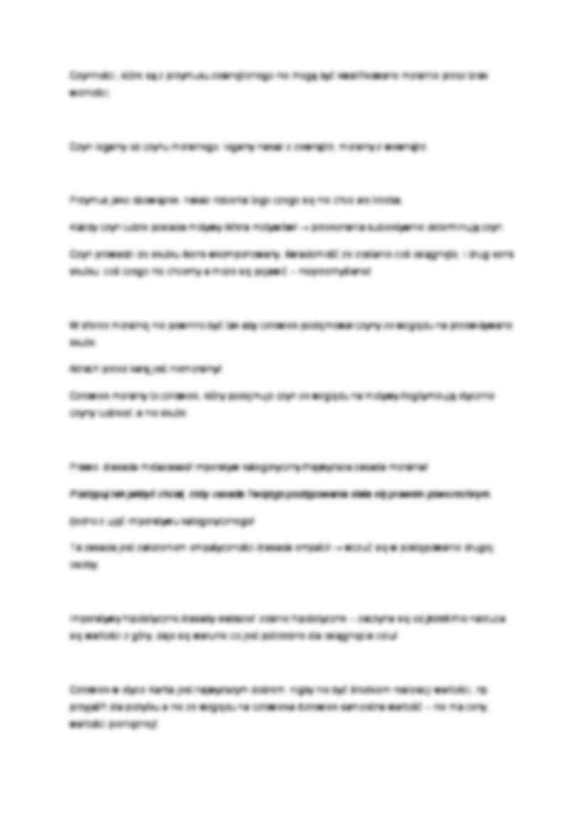 Kant moralnie - charakterystyka - strona 2