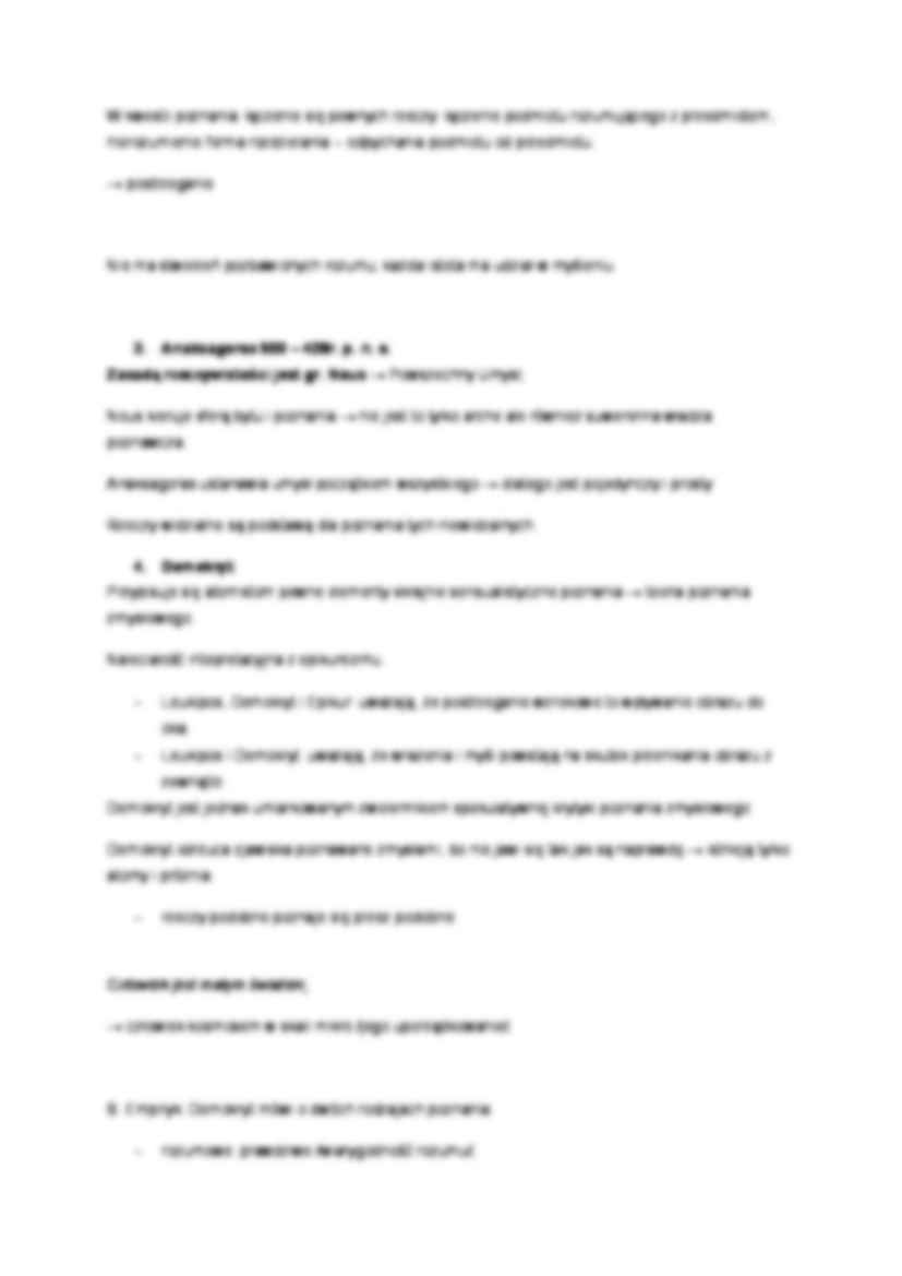 Okres między stanowiskiem Leukipos - strona 2