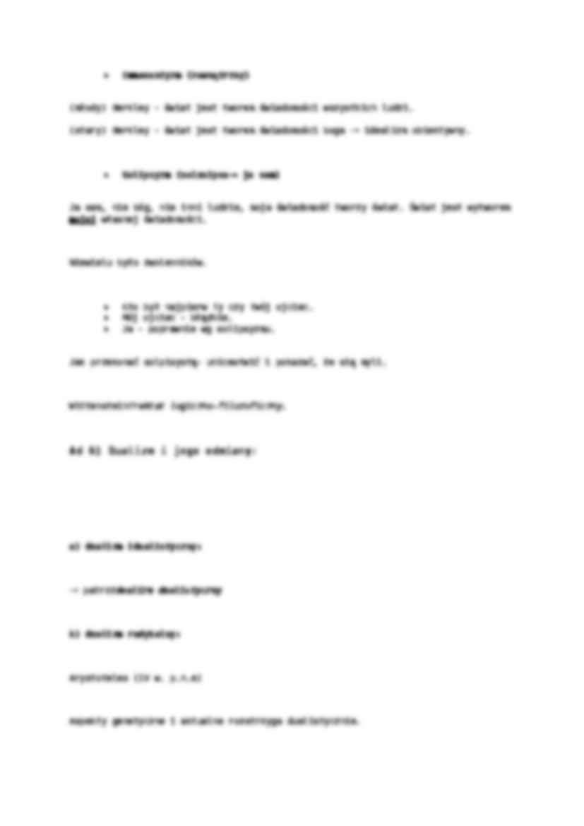 Idealizm i jego odmiany - strona 3