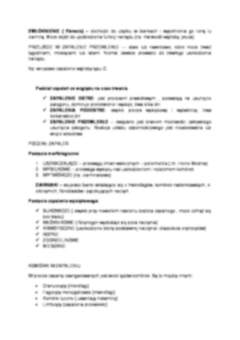 Zapalenie - czynniki, objawy, cechy - strona 3