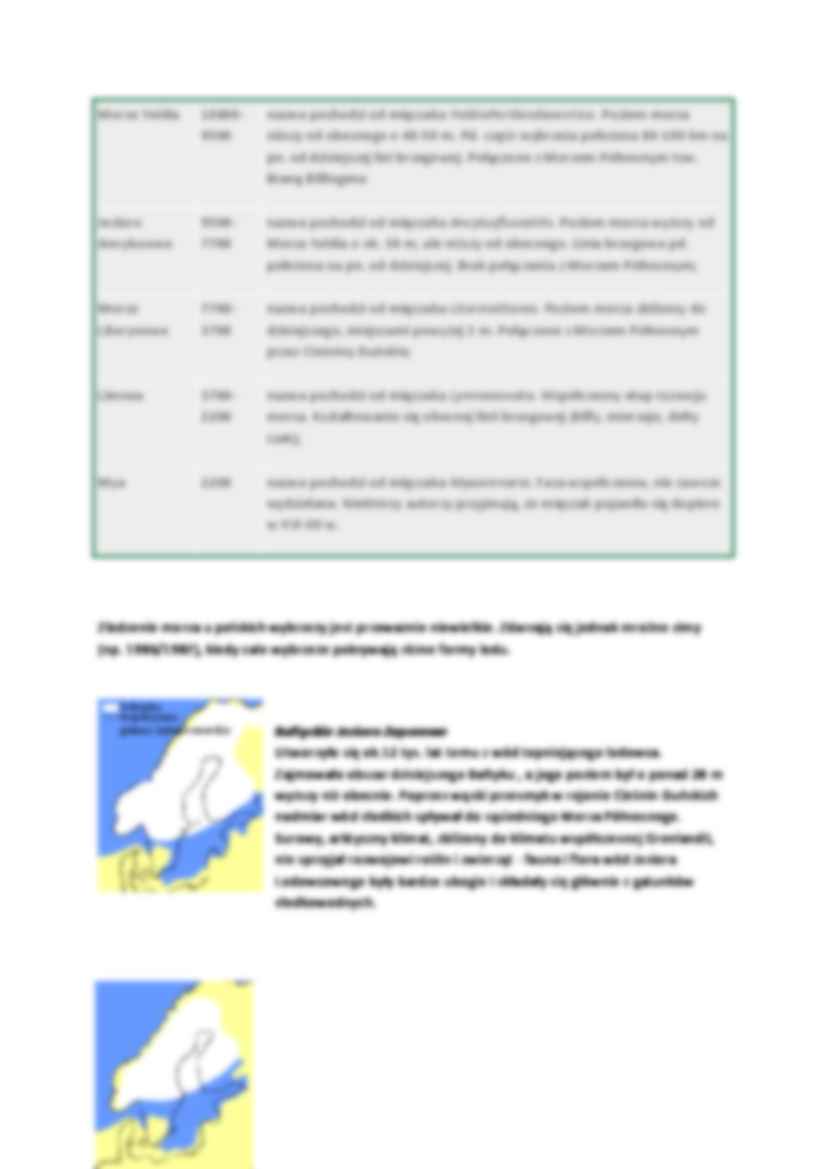 Zlodowacenia - podział i opis  - strona 2