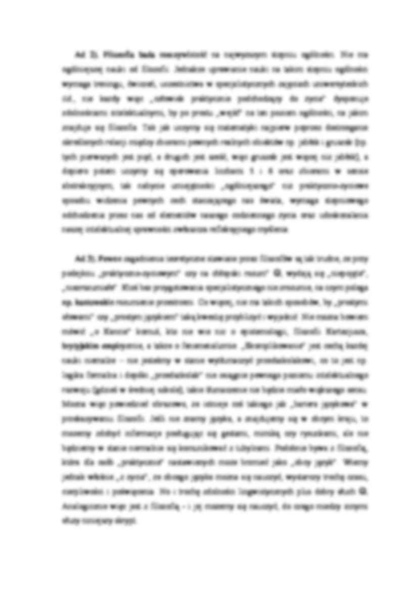 Specyfika problematyki filozoficznej - strona 2
