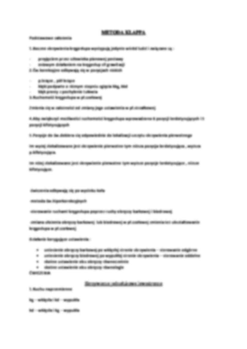 Reedukacja posturalna - Metoda Klappa - strona 3