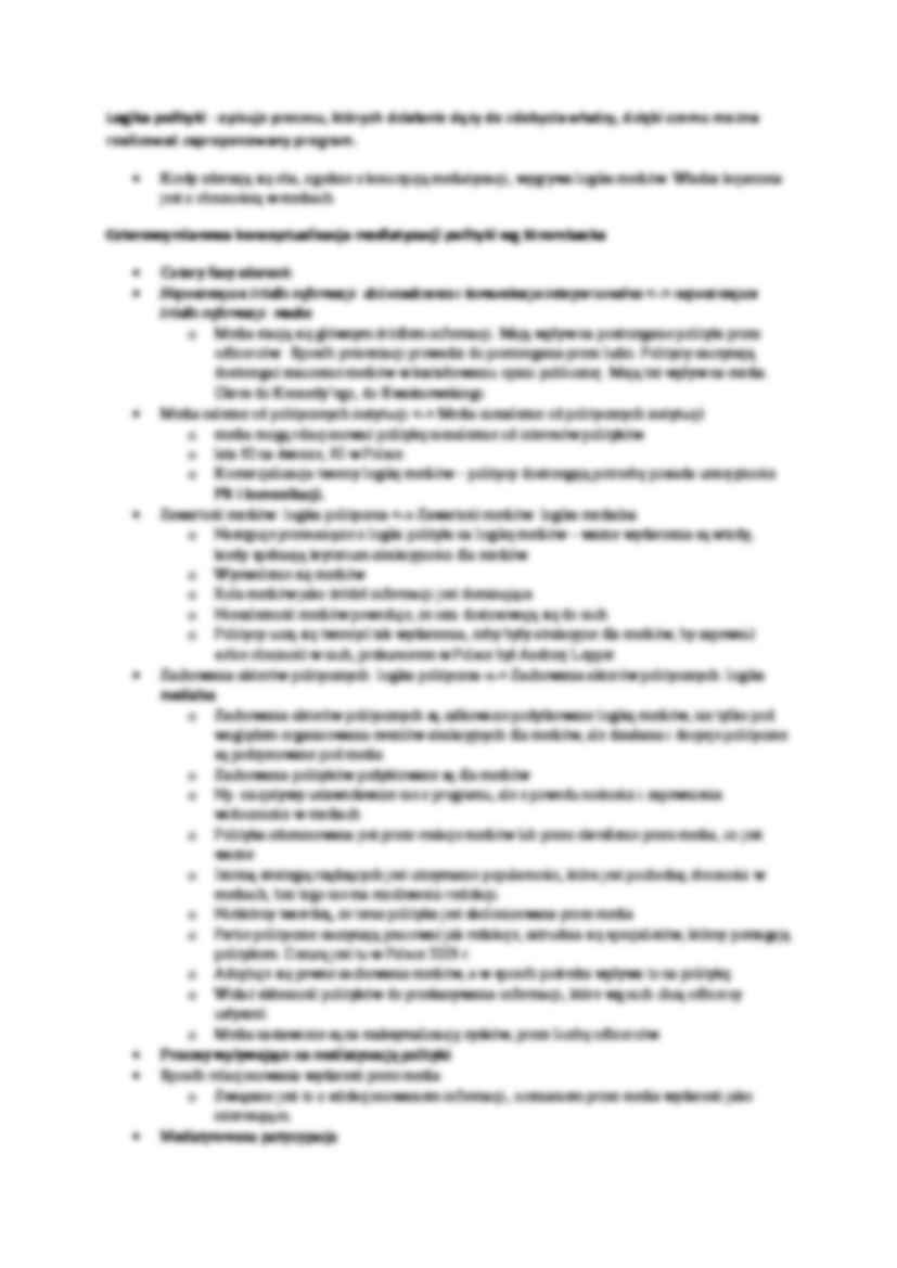 Mediatyzacja wg Strombacka - strona 2