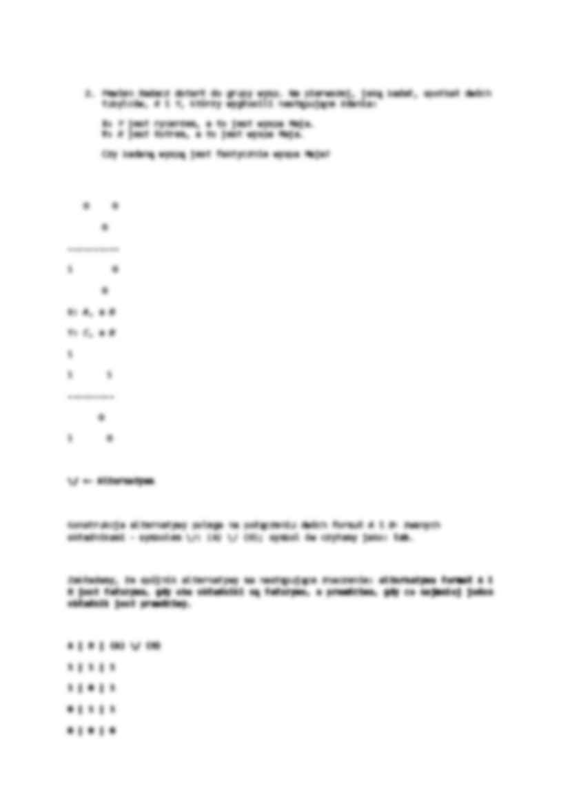 Klasyczny Rachunek Zdań - strona 3