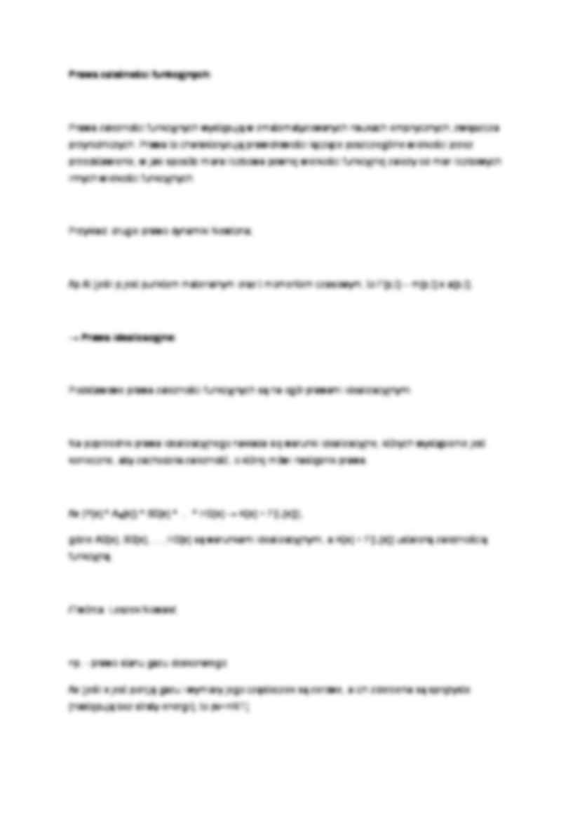 Prawa funkcjonalne, undamentalne i fenomenologiczne  - strona 2