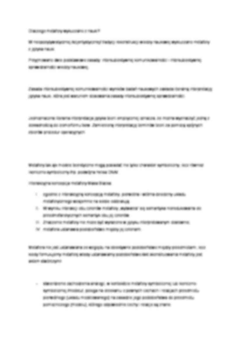 Metafory w nauce - strona 3