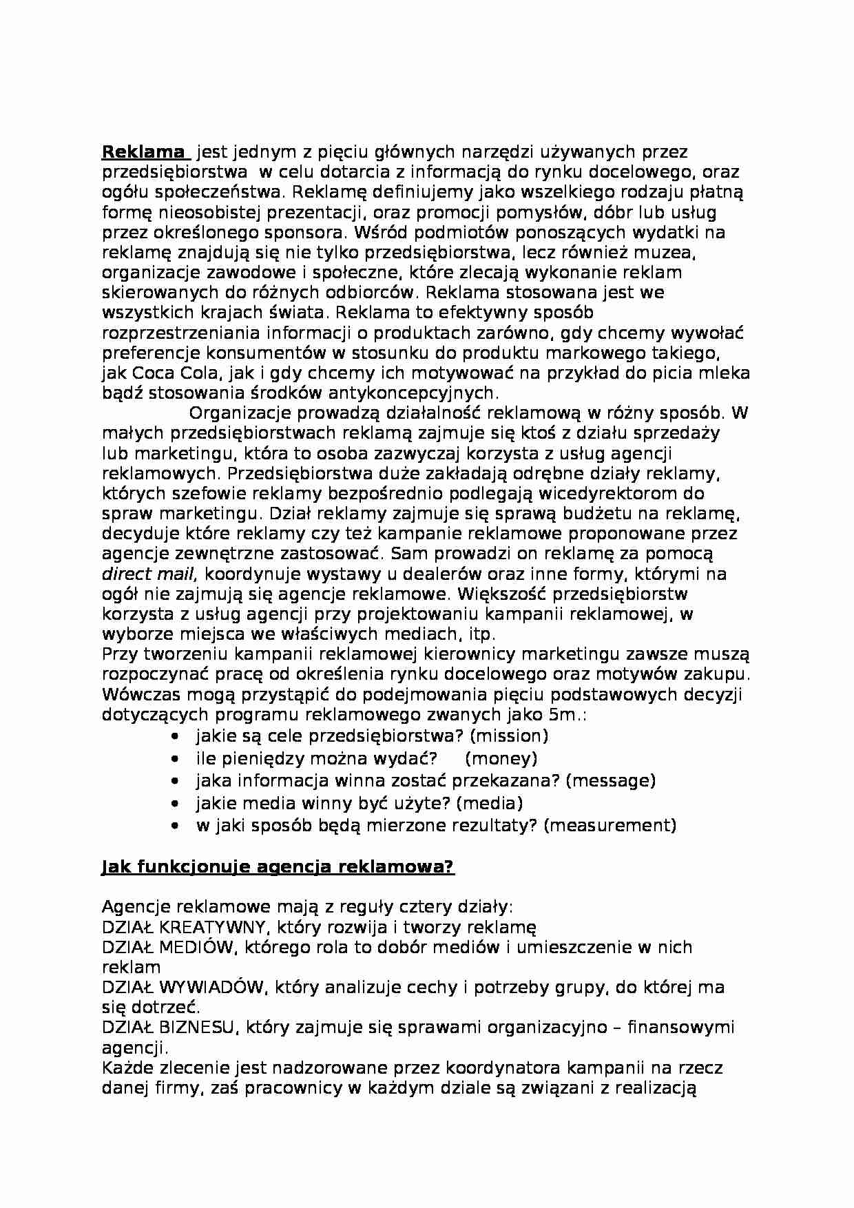 Branża reklamowa - strona 1