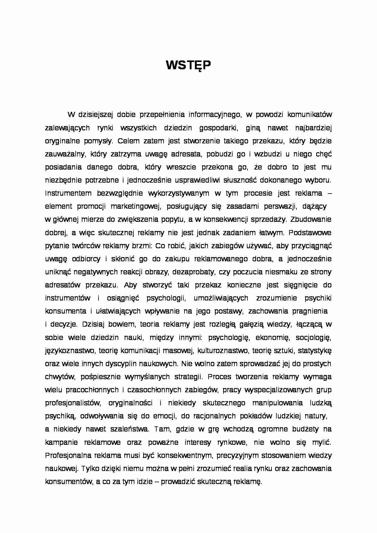 Budowanie skutecznej reklamy - strona 1