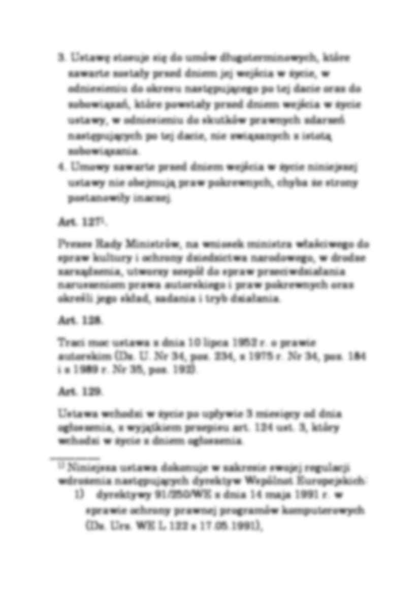 Przepisy przejściowe i końcowe - strona 3