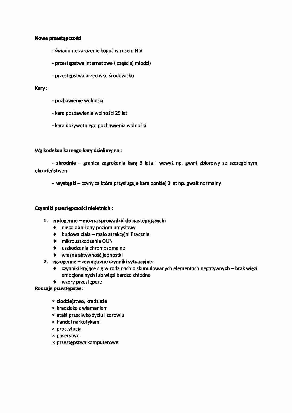 Nowe przestępczości i kodeks karny. - strona 1