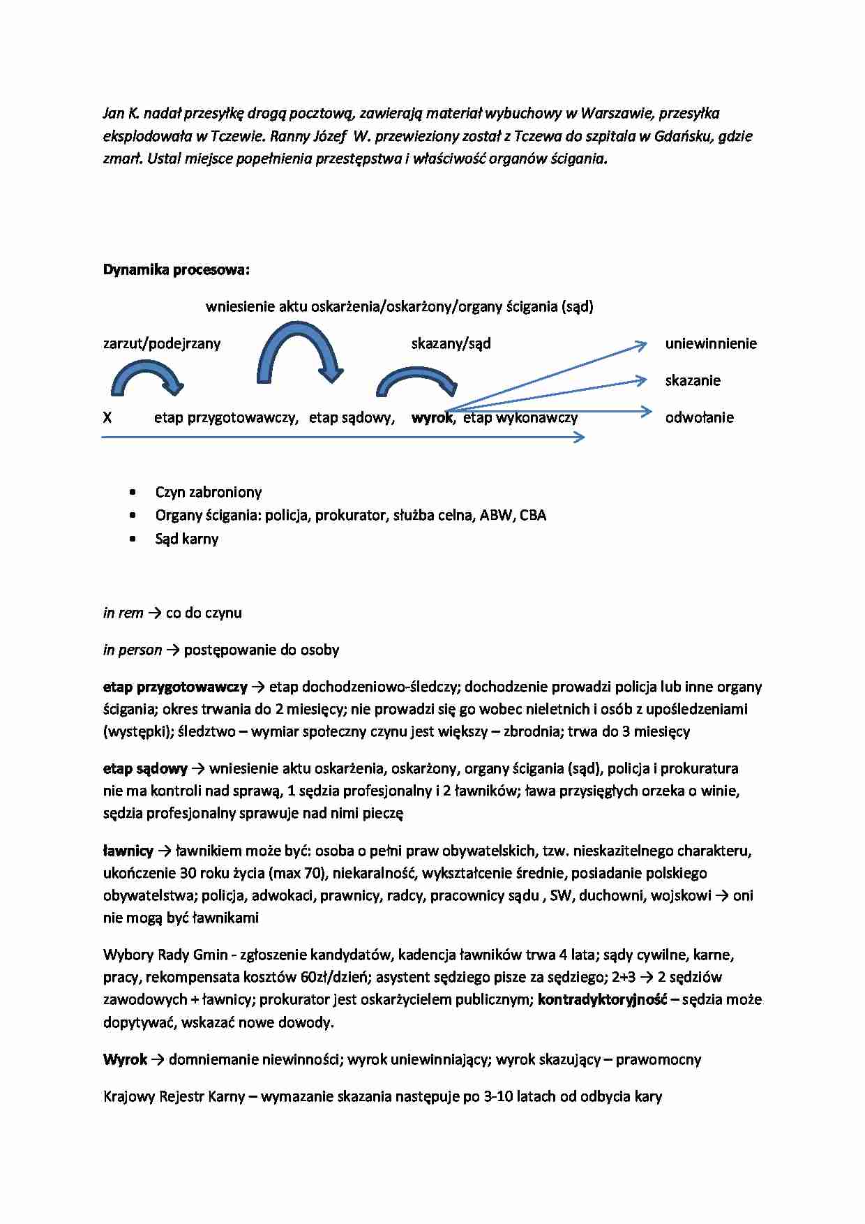 Dynamika procesowa - przykład w praktyce. - strona 1