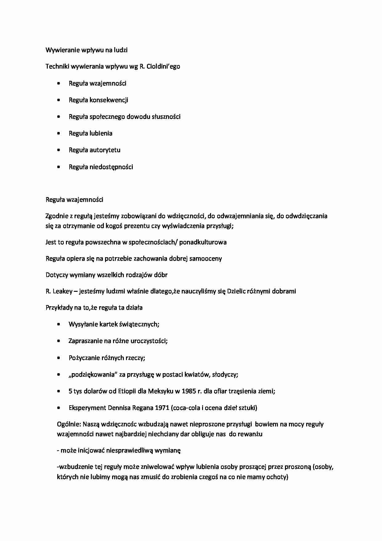 Wywieranie wpływu na ludzi - strona 1