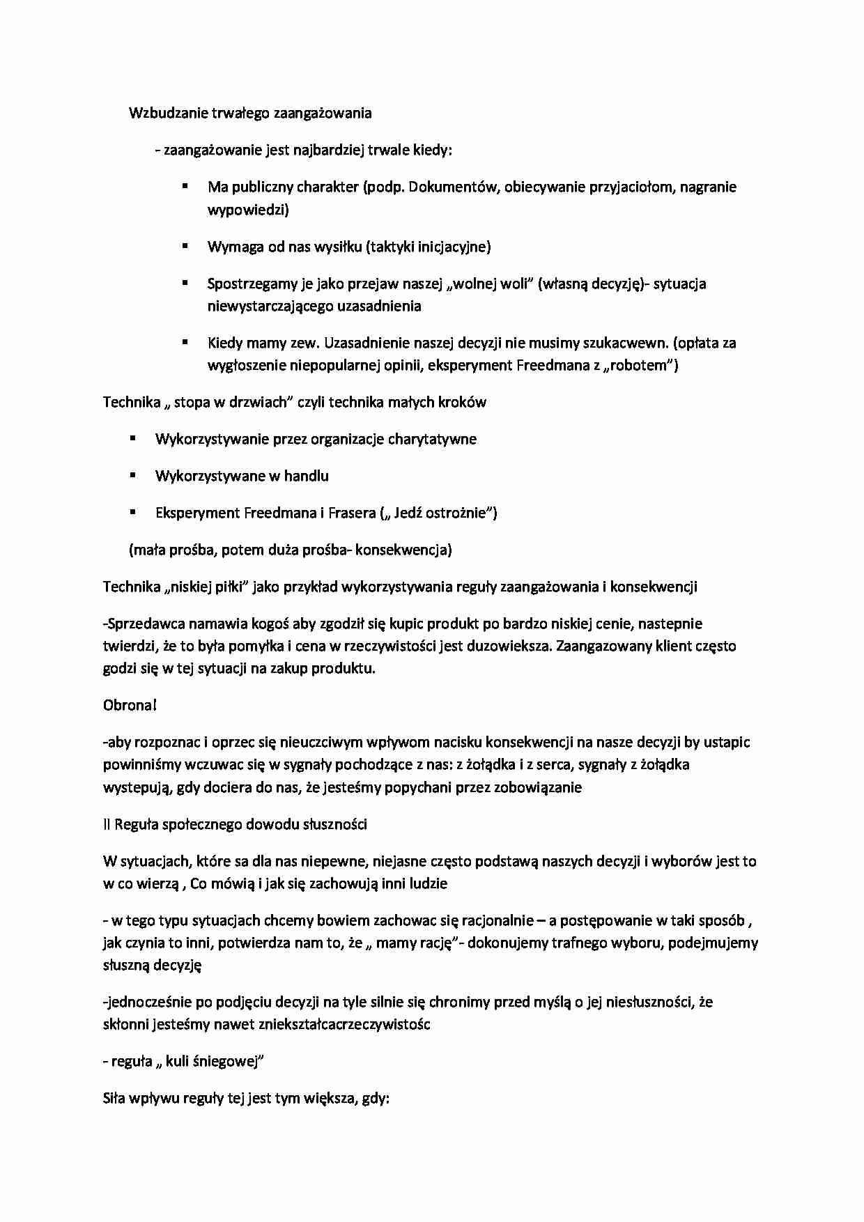 Wzbudzanie trwałego zaangażowania - strona 1