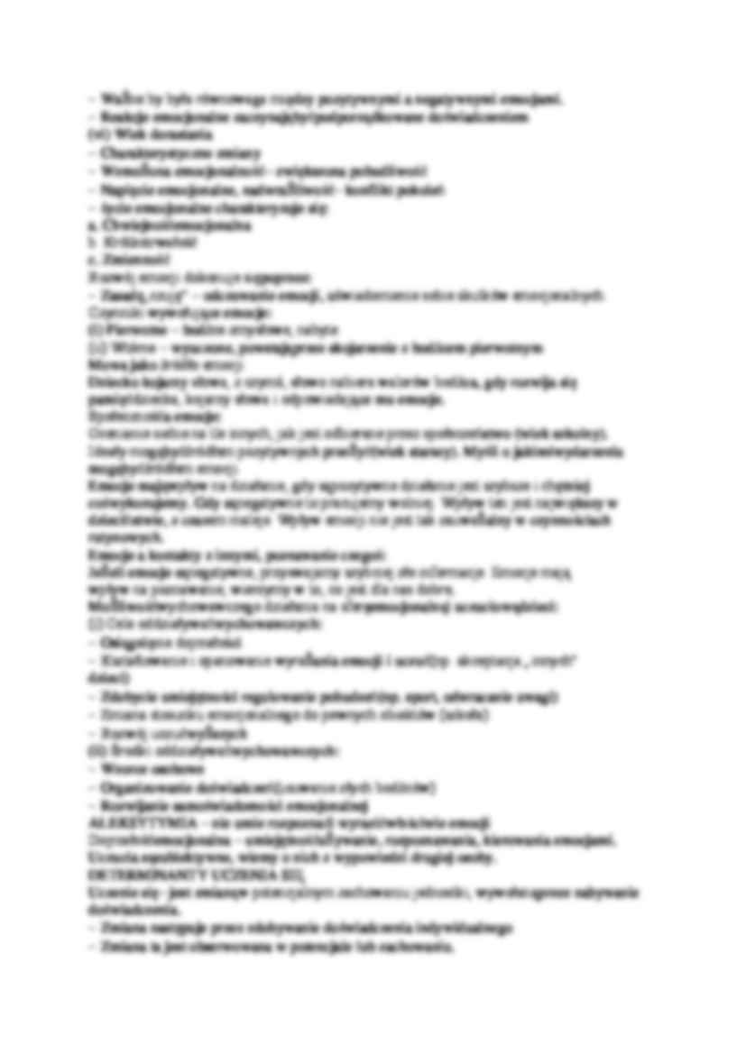 Rozwój emocjonalny - strona 2