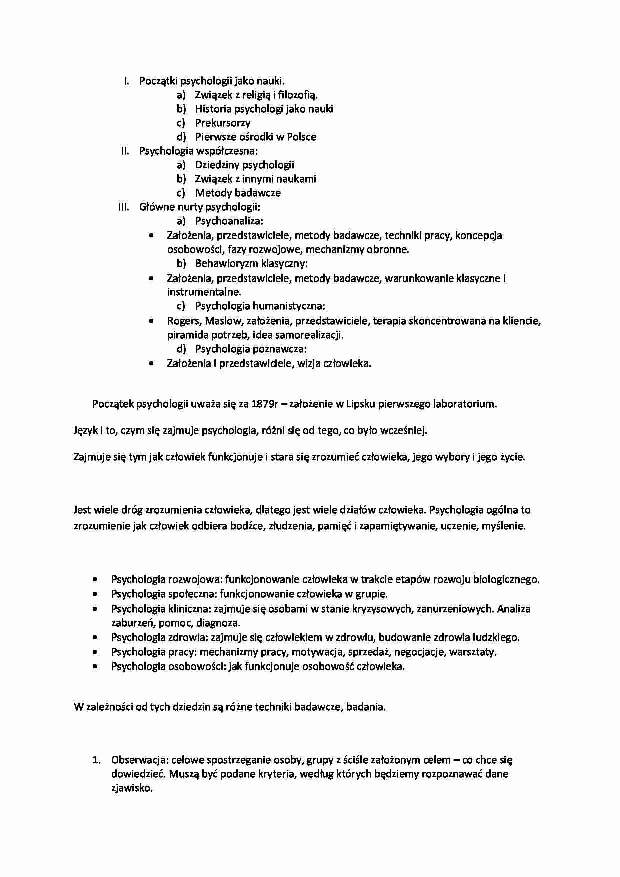 Wprowadzenie do psychologii. - strona 1