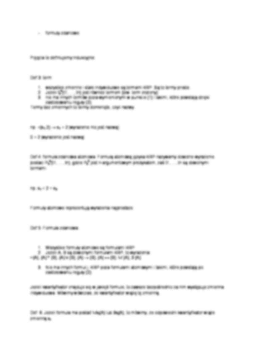 Rachunek predykatów pierwszego rzędu - strona 2