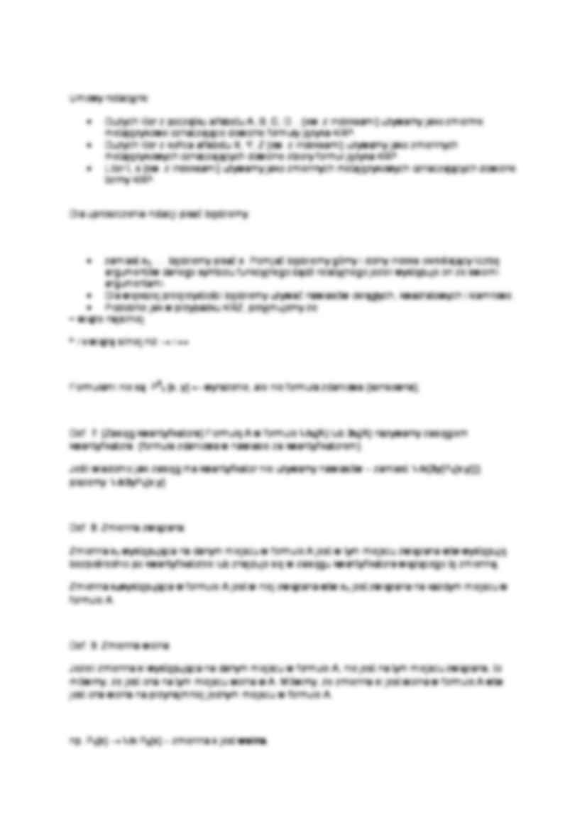 Rachunek predykatów pierwszego rzędu - strona 3