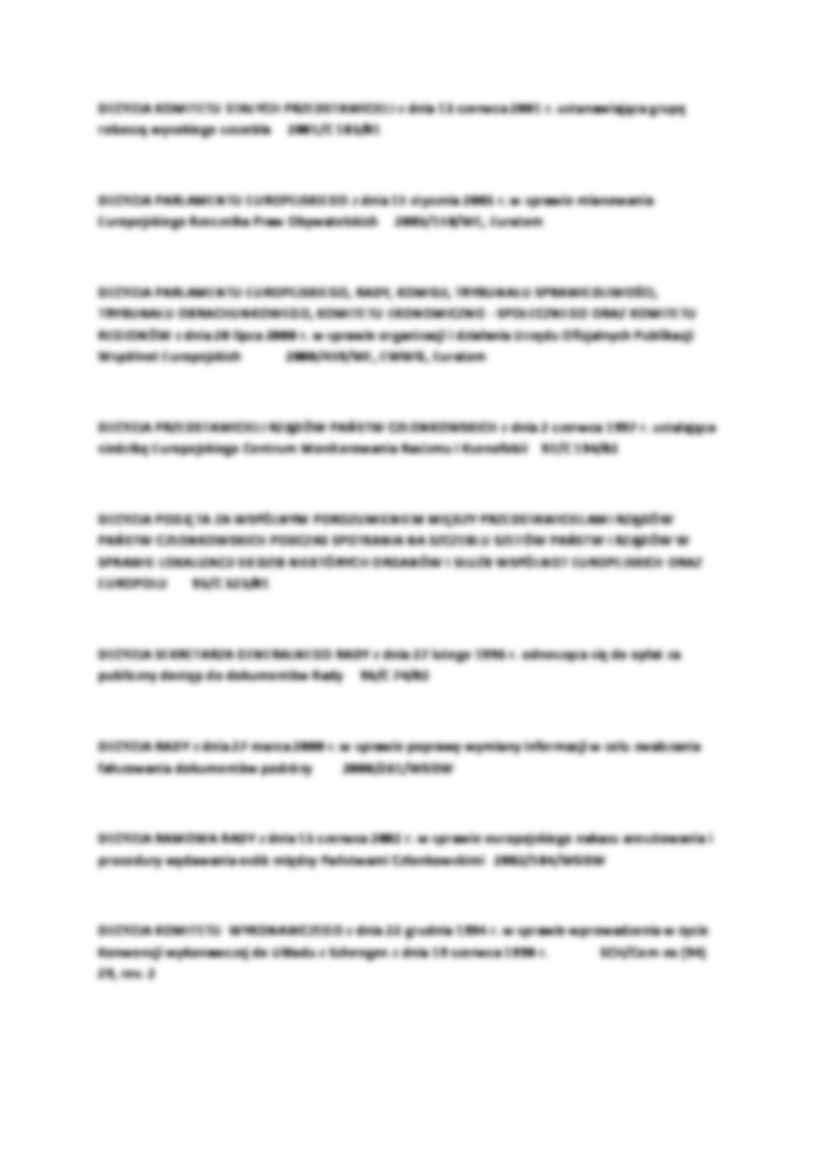 typy aktów wspólnotowych - strona 3