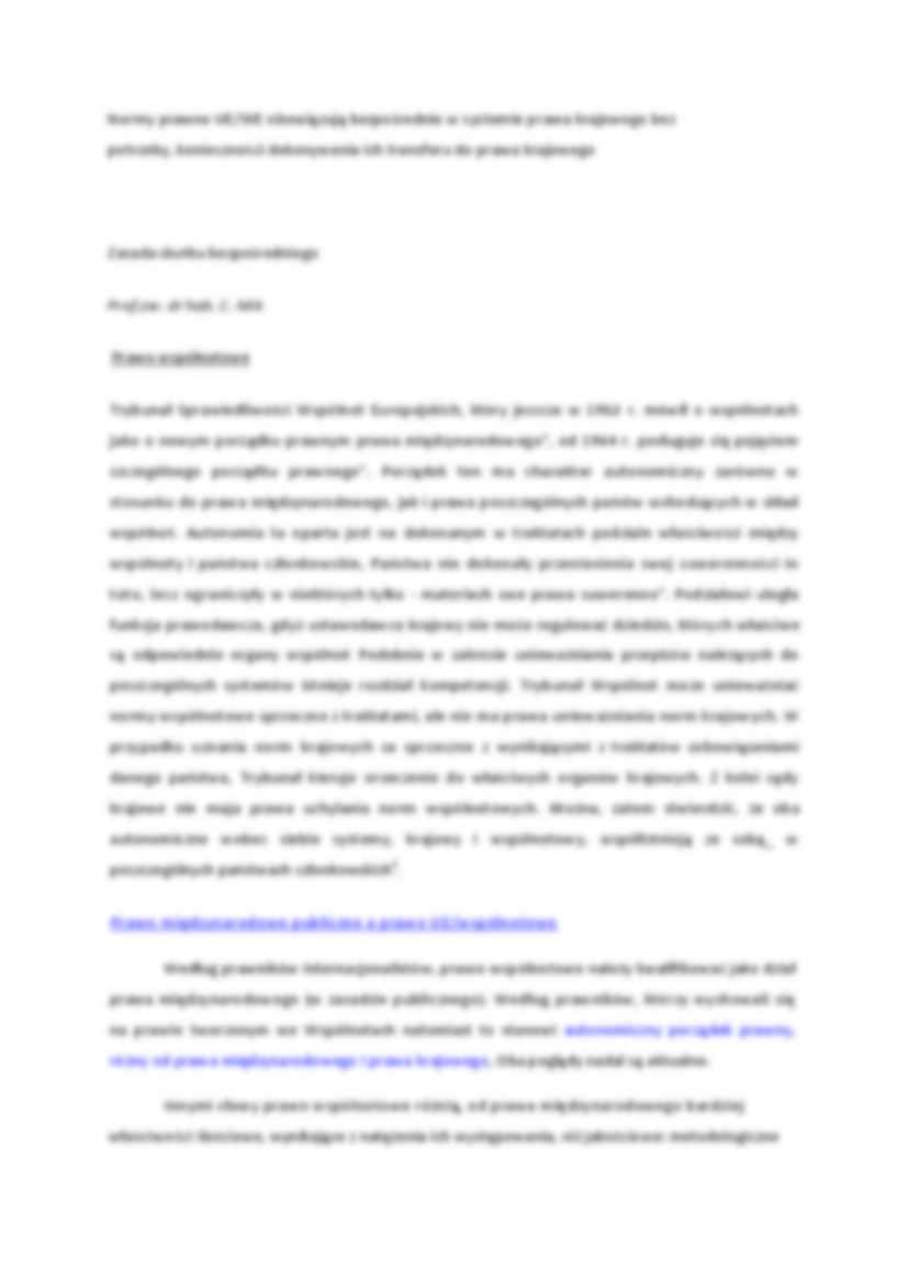 Zasady prawa wspólnotowego. - strona 3