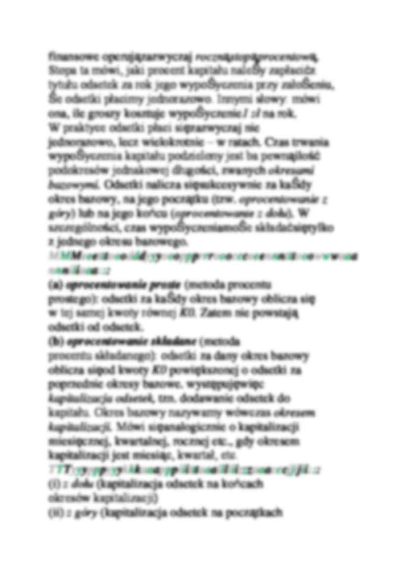 Oprocentowanie - teoria - strona 2