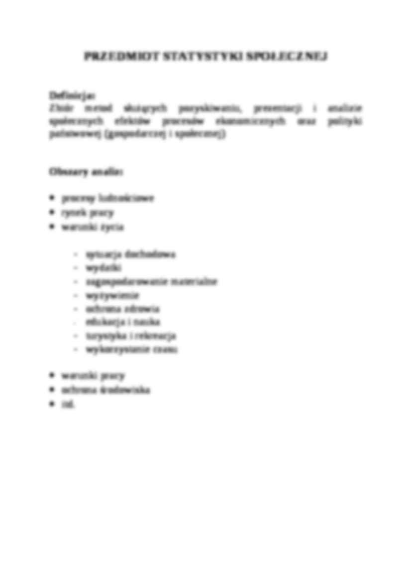 STATYSTYKA SPOŁECZNA: KIERUNKI ROZWOJU - strona 2