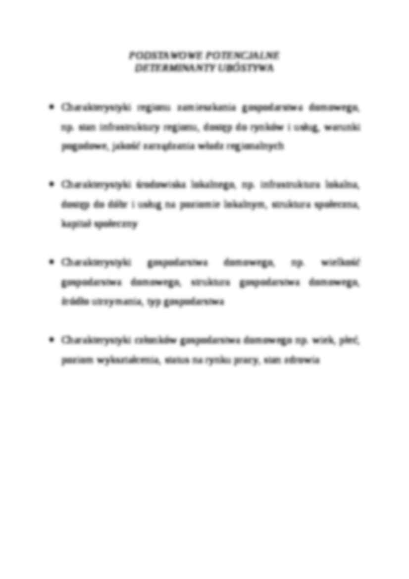 DETERMINANTY UBÓSTWA - strona 3