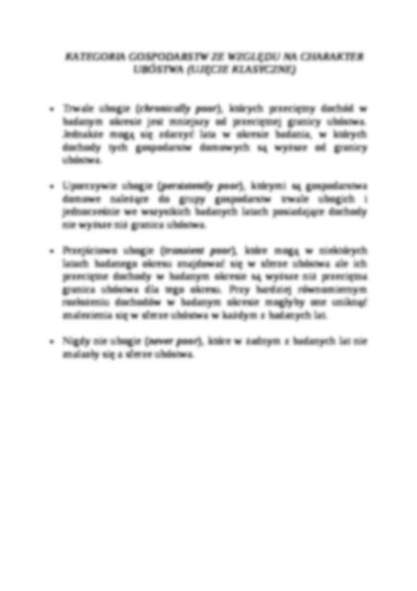 METODY ANALIZY ZMIAN UBÓSTWA W CZASIE - strona 3