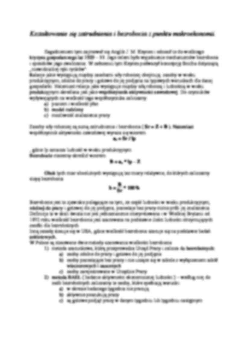 Podstawowe pojęcia i kategorie makroekonomiczne oraz czynniki wzrostu gospodarczego - strona 3