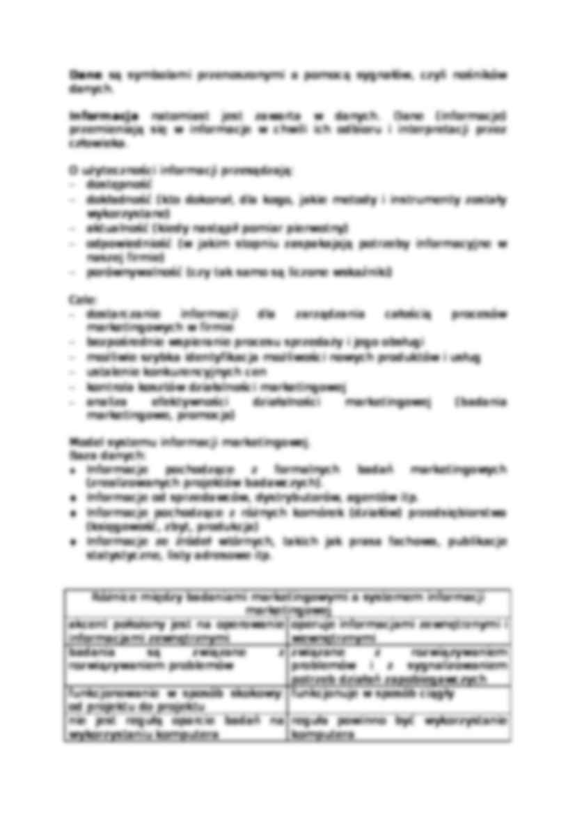 Badania rynkowe i marketingowe - źródła informacji - strona 2