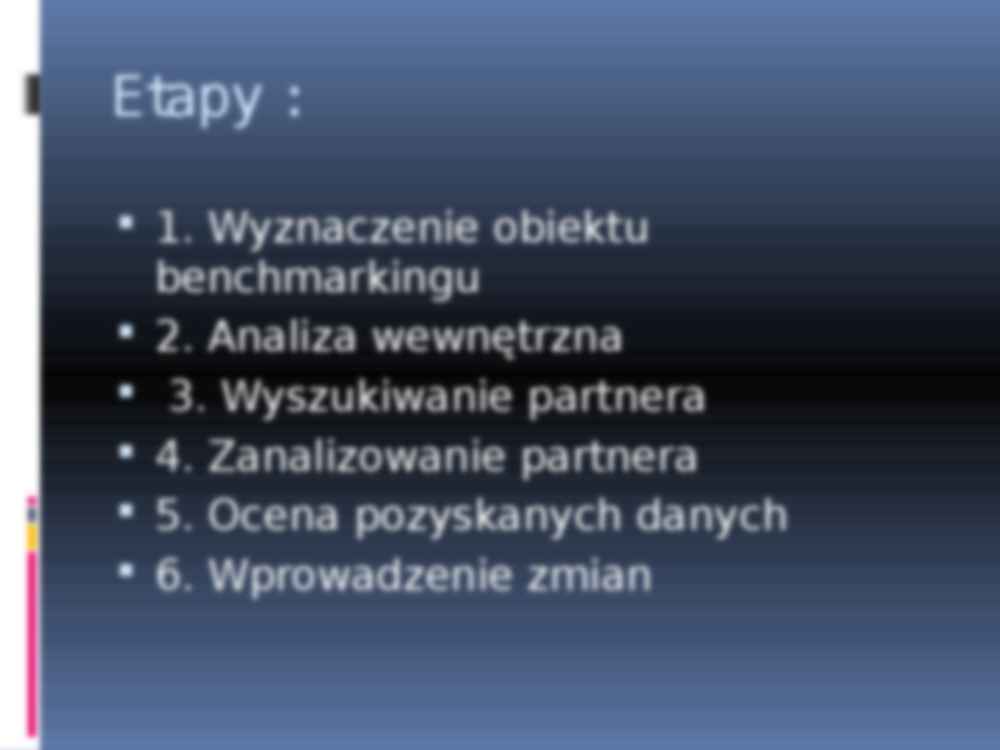 Poszukiwanie partnera benchmarkingowego - strona 3