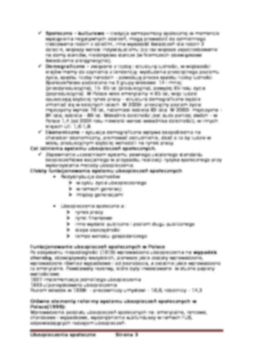 Ubezpieczenia społeczne - wyklady - strona 3