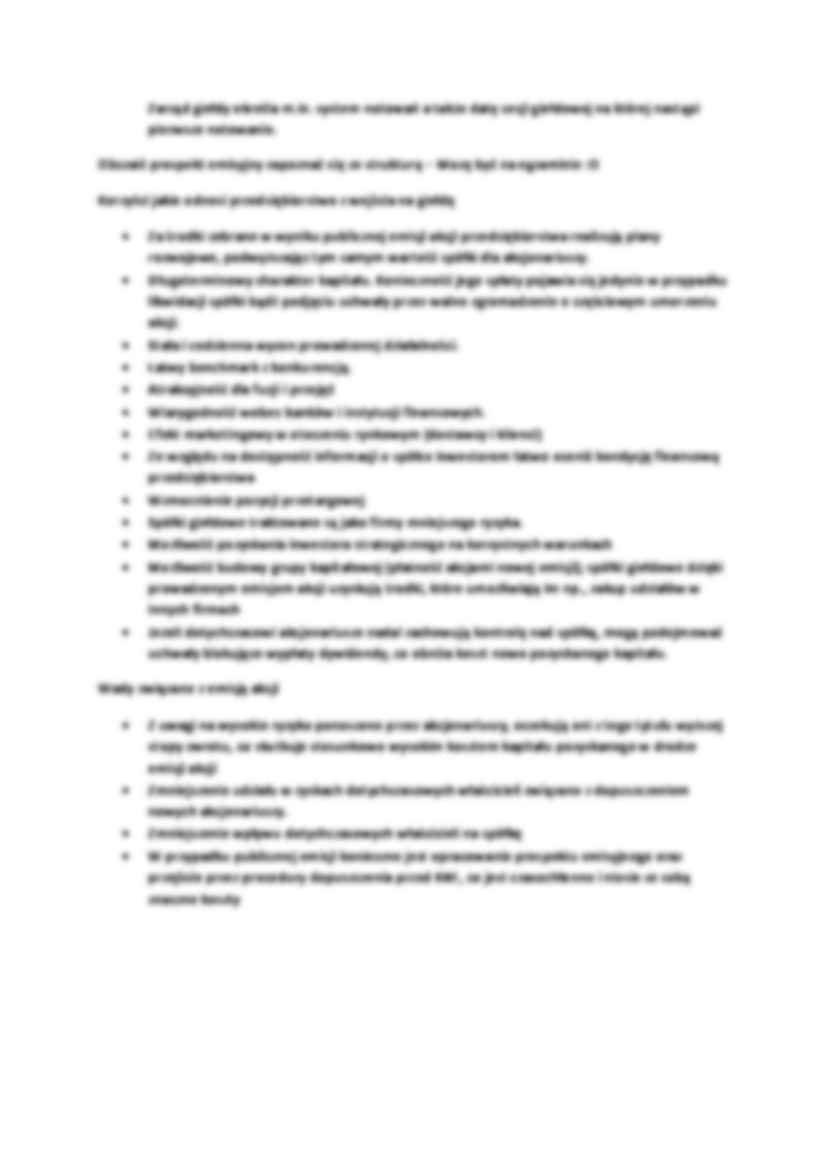 Przedsiębiorstwo na rynku finansowym - strona 3