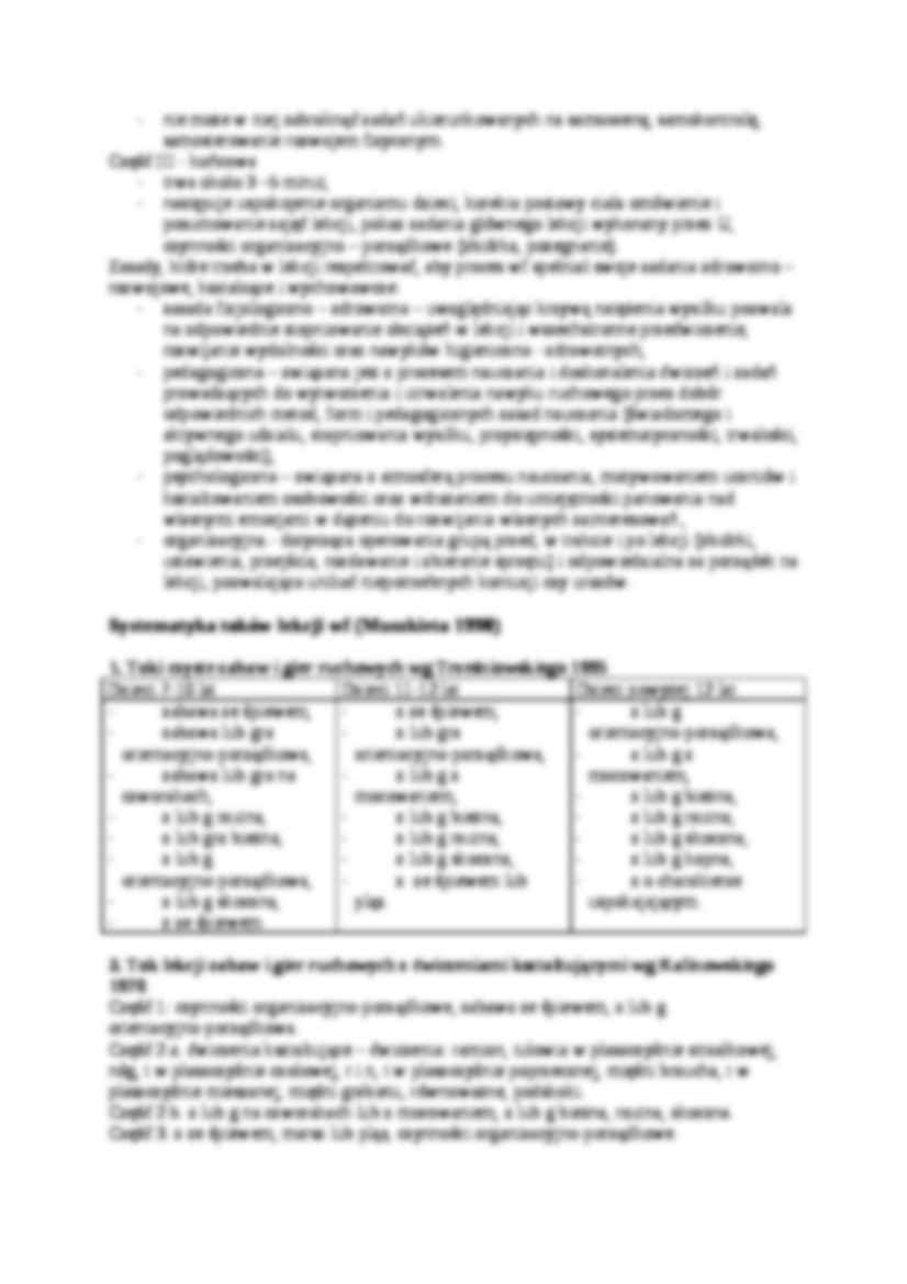 Metodyka czynności ruchowych z AWF - strona 3