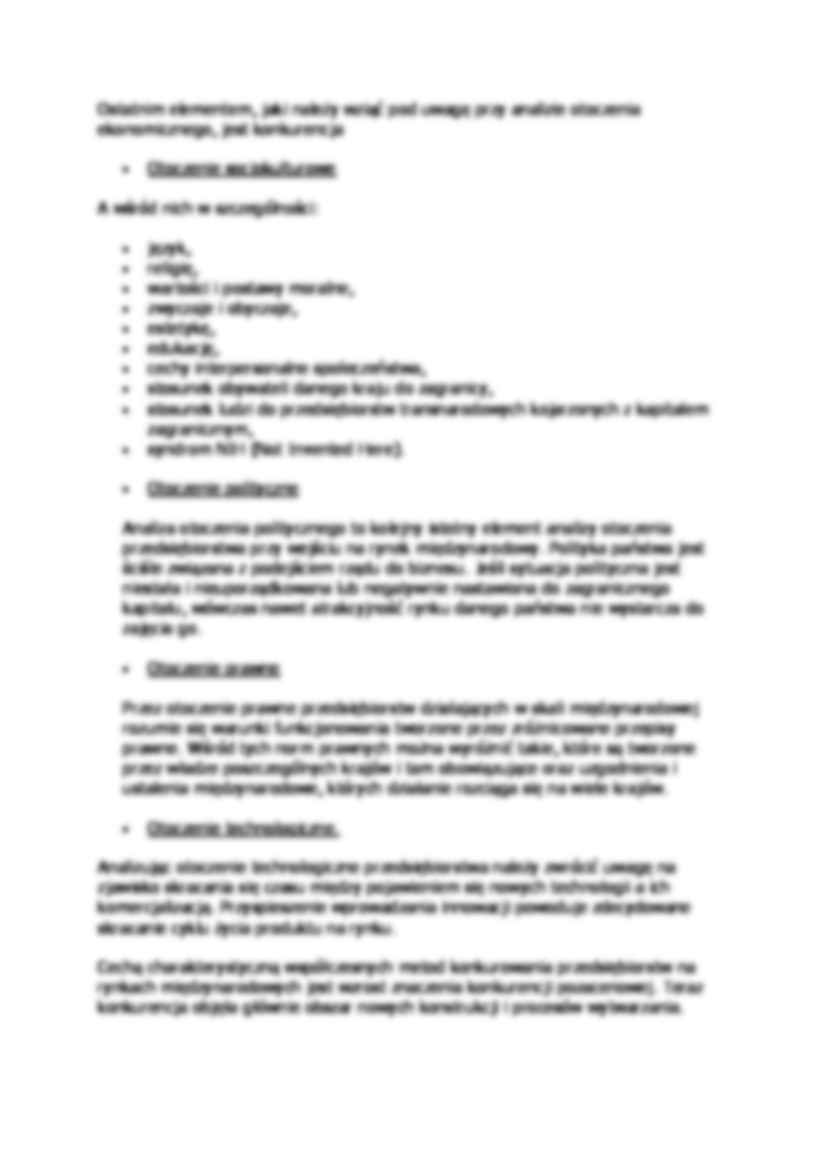 Otoczenie w marketingu międzynarodowym - strona 3