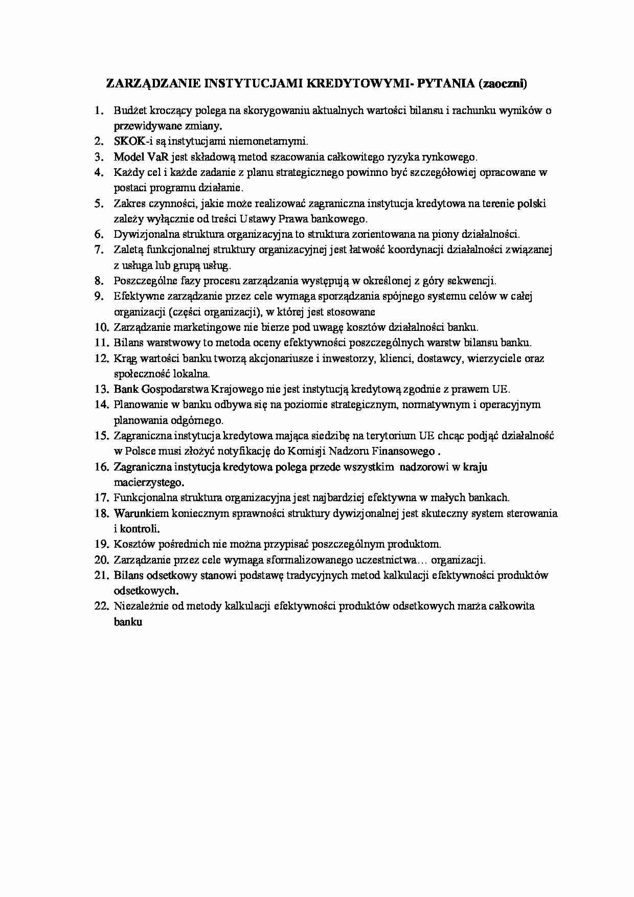 Pytania na egzamin  część 4 - strona 1