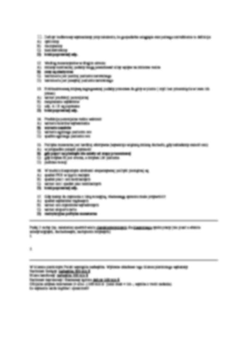 Kolokwium -zadania - strona 2