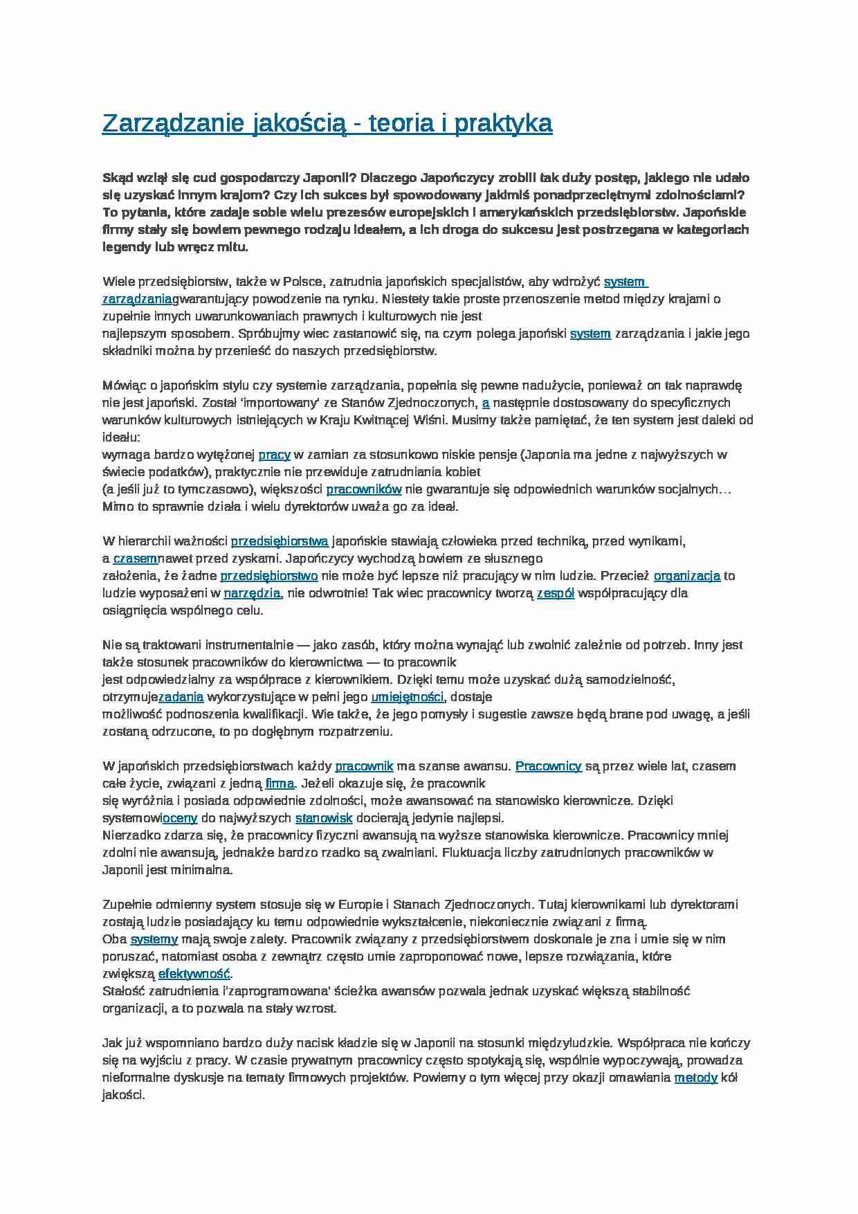 TEORIA I PRAKTYKA - strona 1